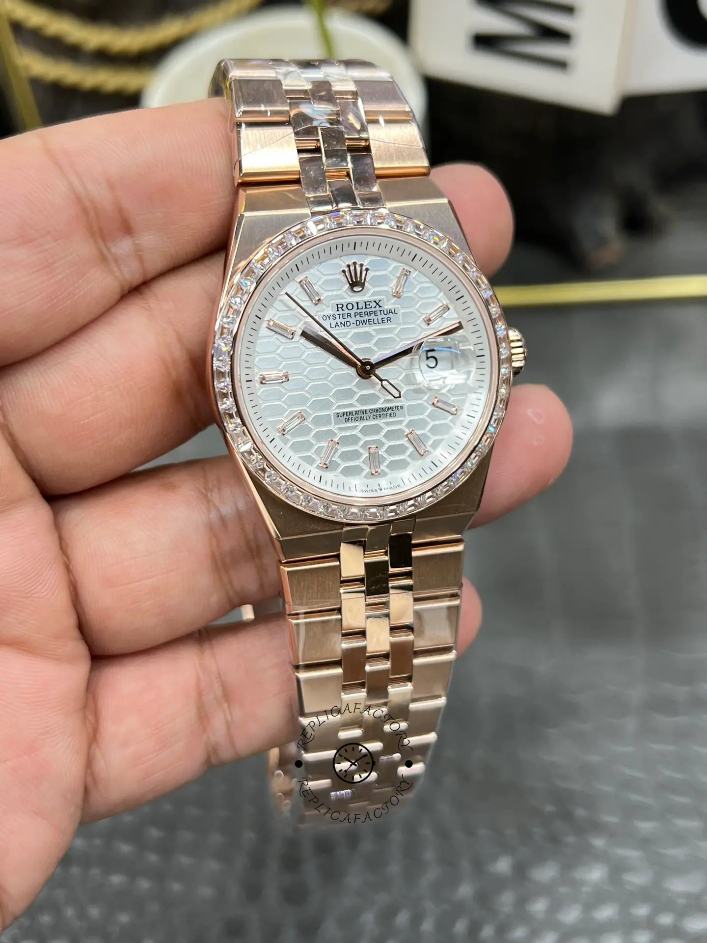 2025 Rolex Land Dweller m127385tbr 0003 Replica