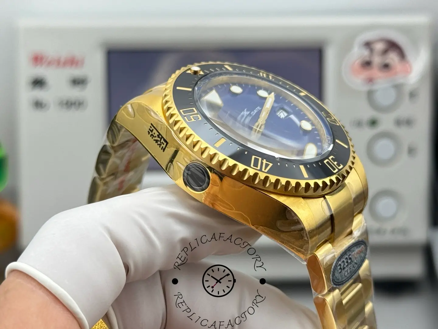 Rolex Deepsea 136668 18k Black Ceramic Bezel 43MM 1:1 Clone
