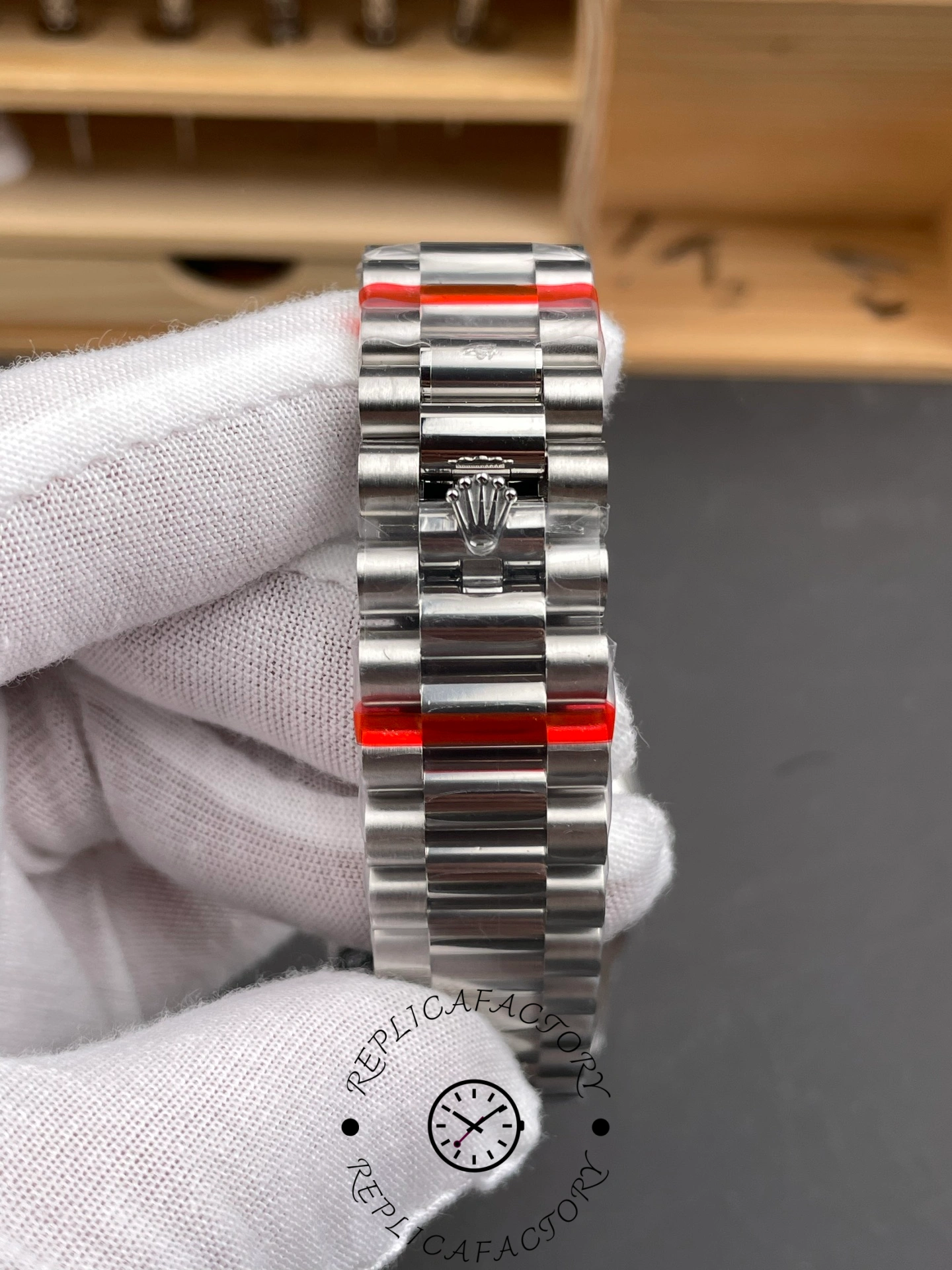 Rolex Day Date 36 White Dial Platinum President Bracelet m128236 0017