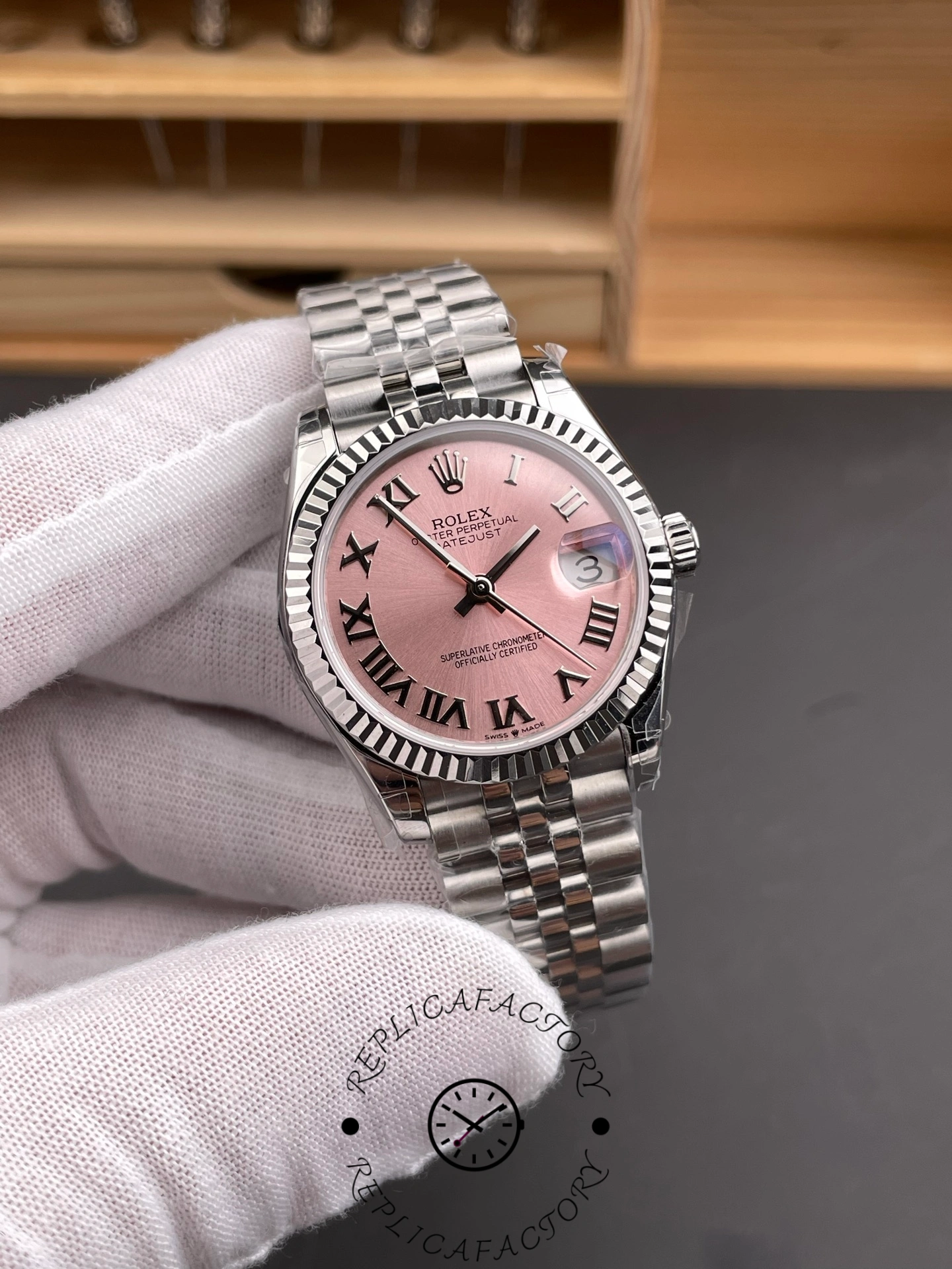 Rolex Datejust Pink Dial 278274-0020 31mm