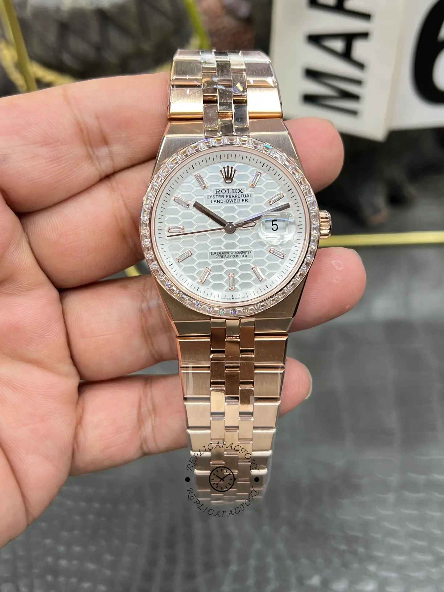 2025 Rolex Land Dweller m127385tbr 0003 Replica