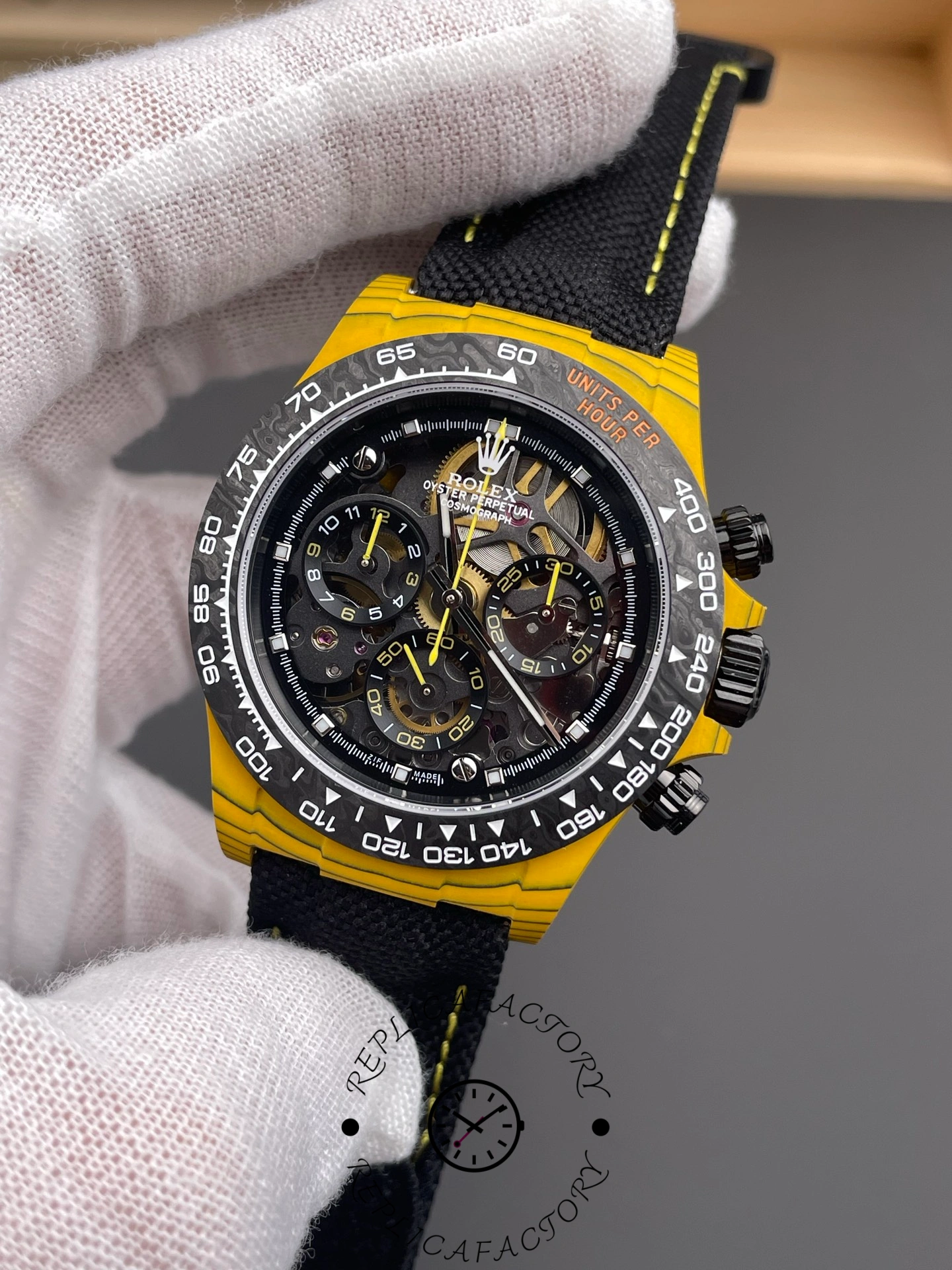 Rolex Daytona 4130 DIW Skeleton Carbon Fiber Edition