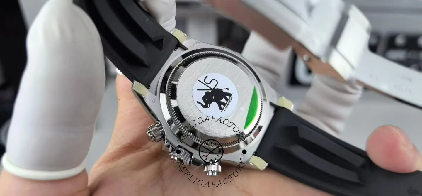 Rolex Cosmograph Daytona White Gold 126519LN 0004 Bright Black Steel Diamond