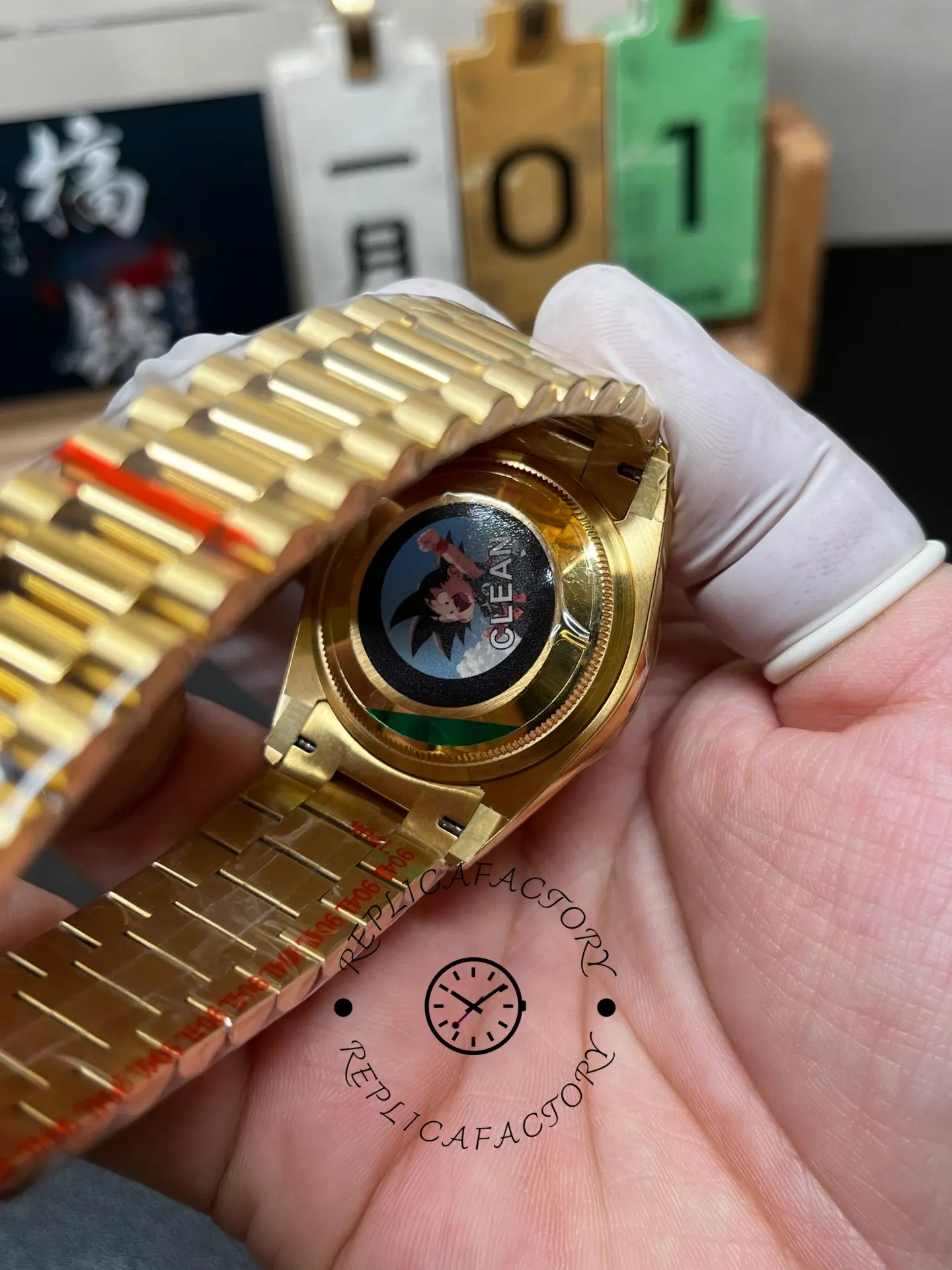 Rolex Day Date 36 Champagne Dial Yellow Gold Bracelet 128238 0132