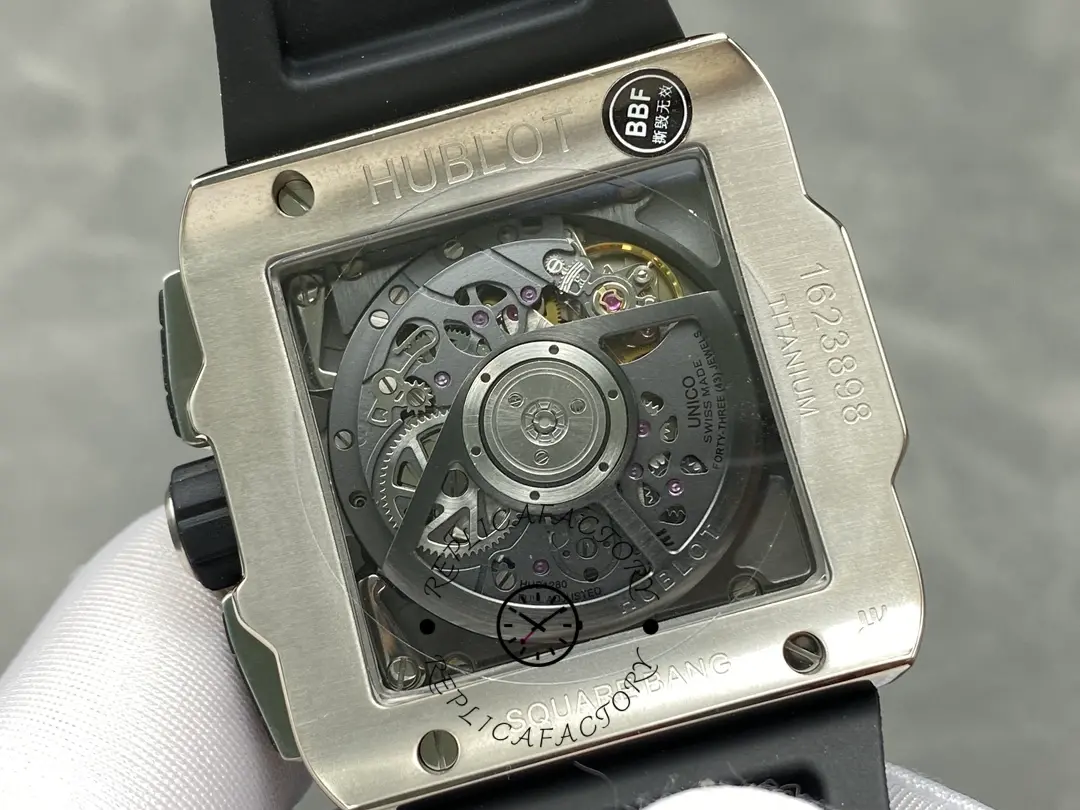 Hublot Square Bang Unico Titanium Ceramic 821.NM.0170.RX 42MM Replica