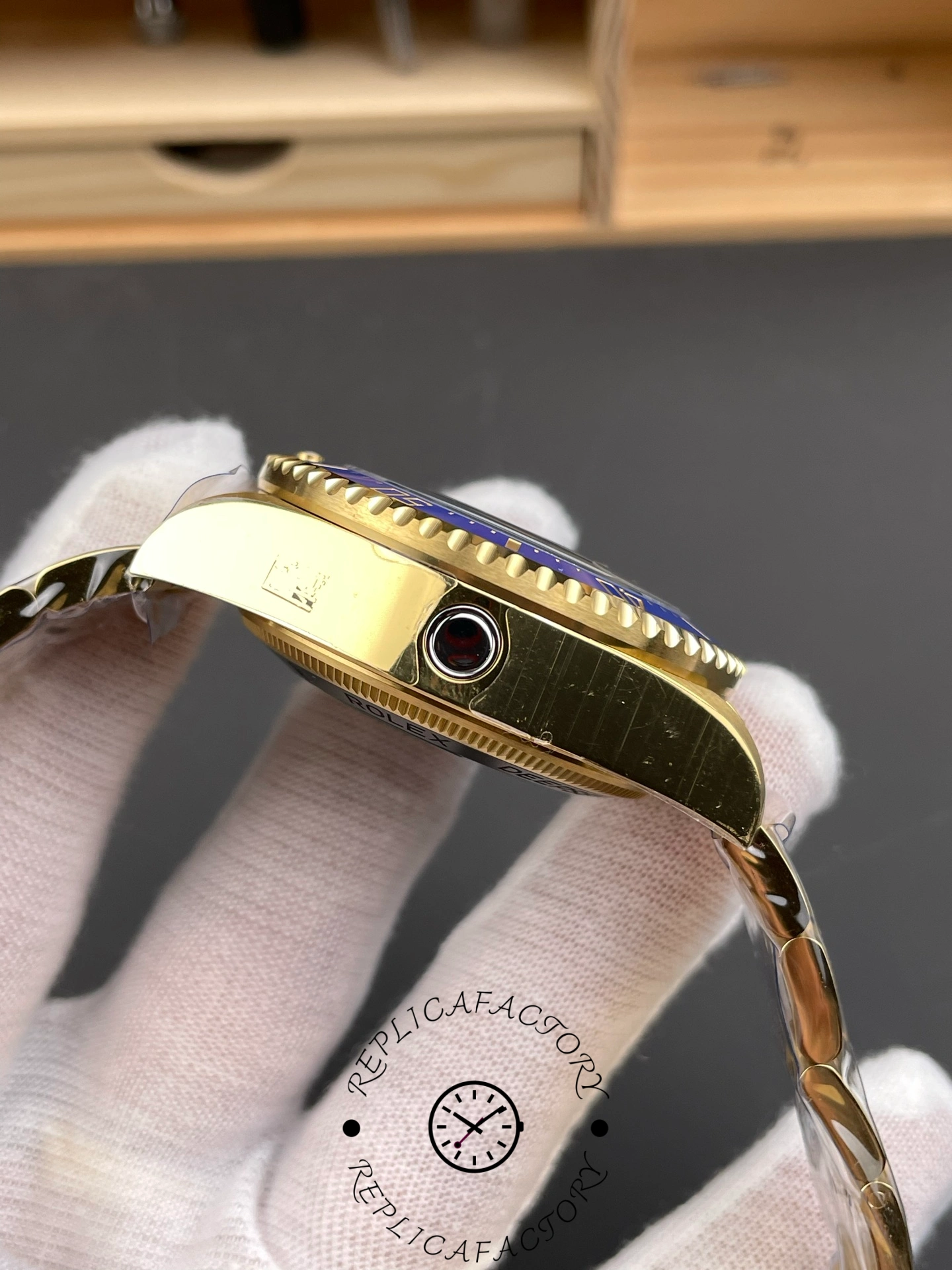 Rolex New 2024 Release Deepsea Gold Blue Dial 136668LB