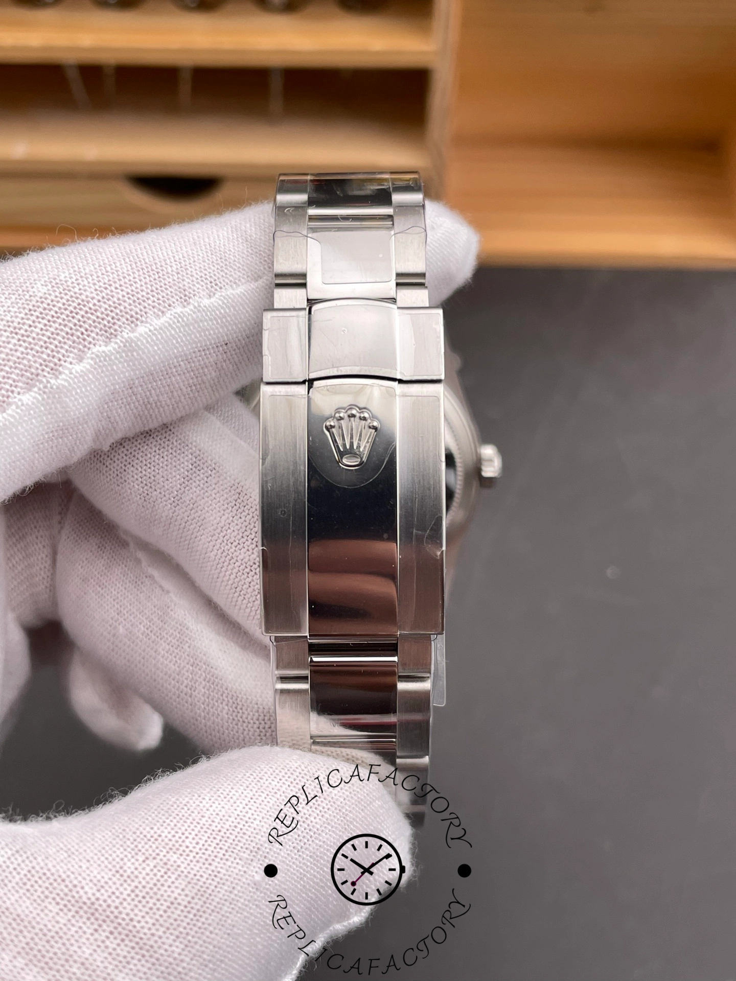 Rolex Datejust 126234 Blue Index Dial Stainless Steel 36MM Unisex Replica Watch