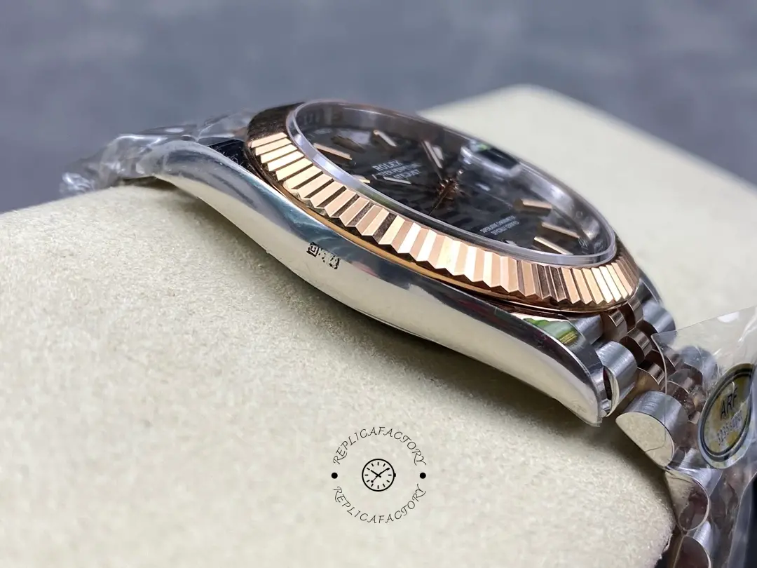 Rolex Datejust Grey Fluted Motif Dial m126331 0020 Mens Watch