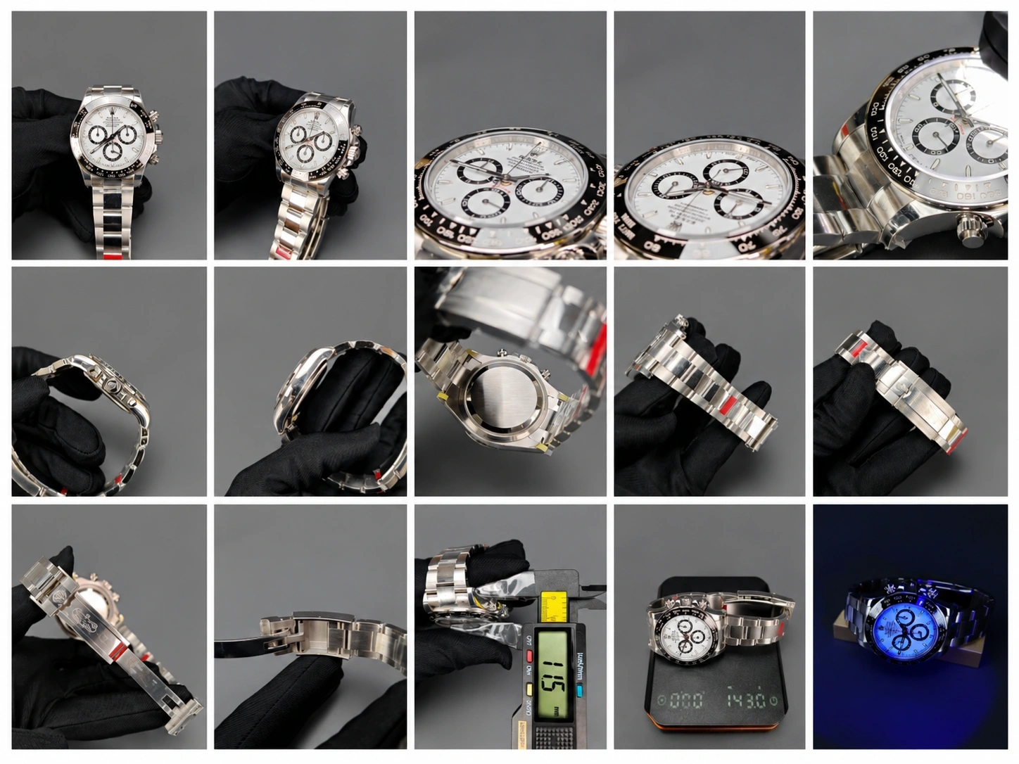 Actual pre-shipment QC photo set