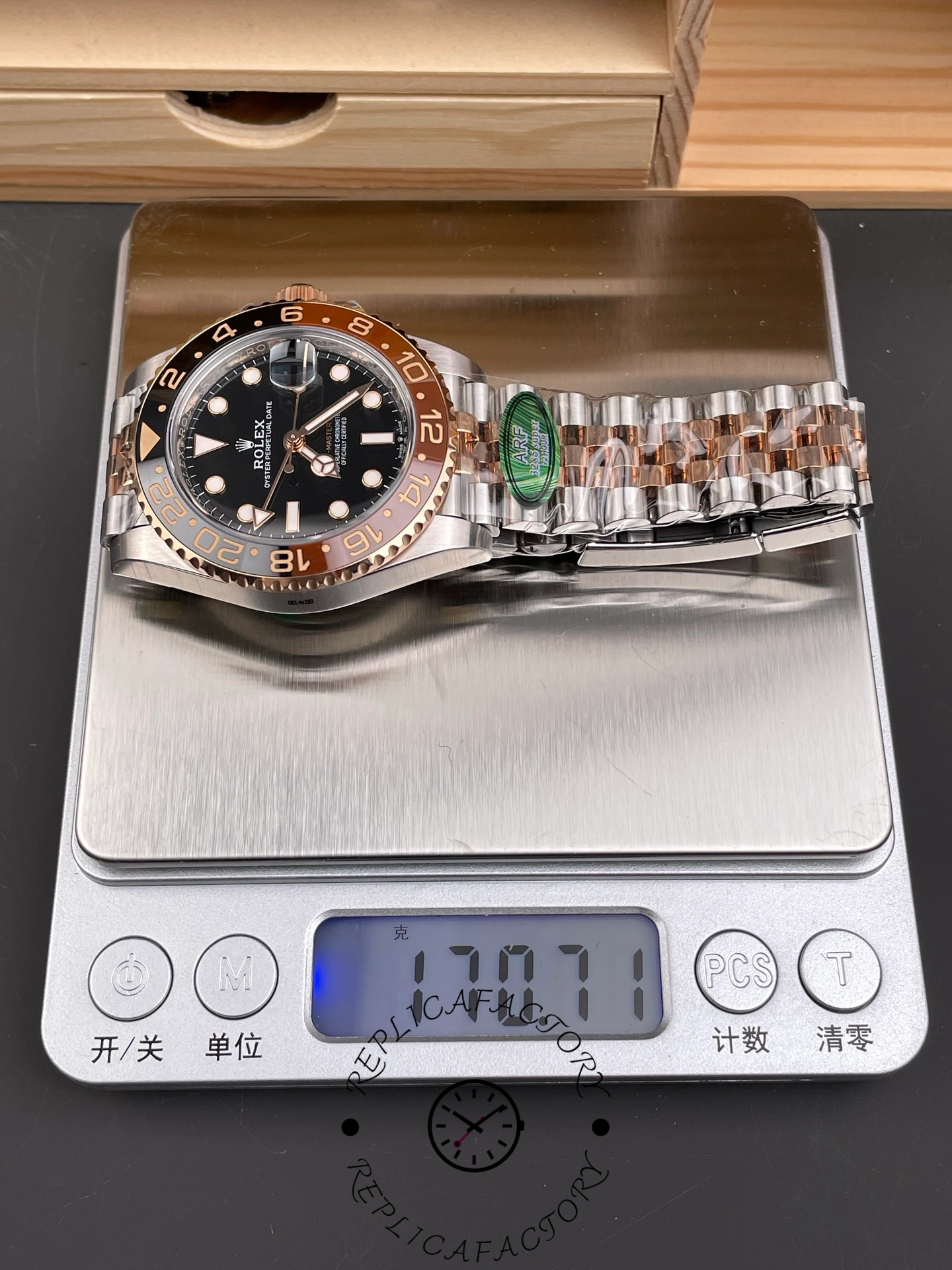 Rolex GMT-Master II 126711CHNR 40 Rose Gold Two-Tone with Jubilee Bracelet