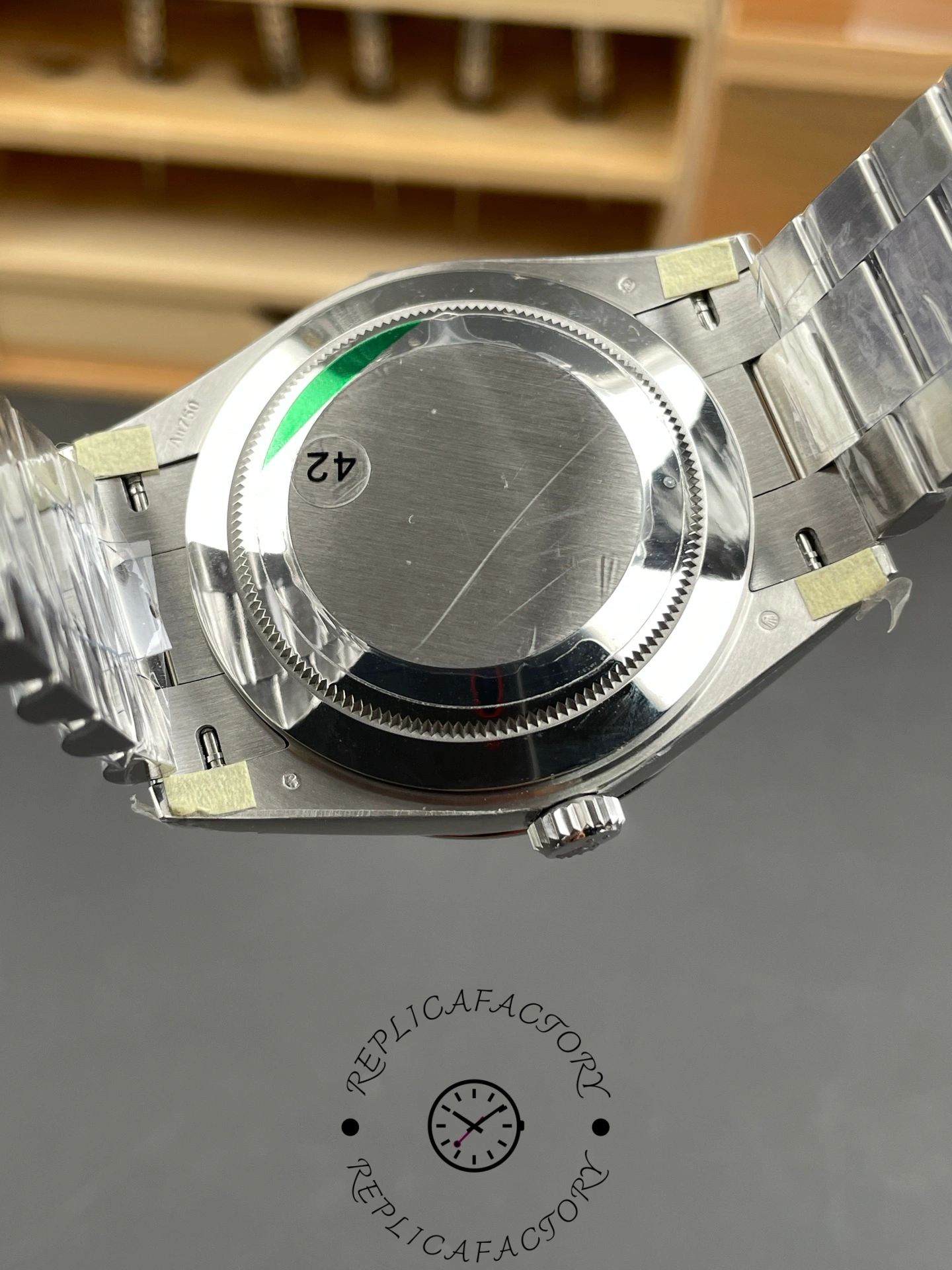 Rolex Day Date 40 Platinum Black Dial M228236 0003 Men's Watch