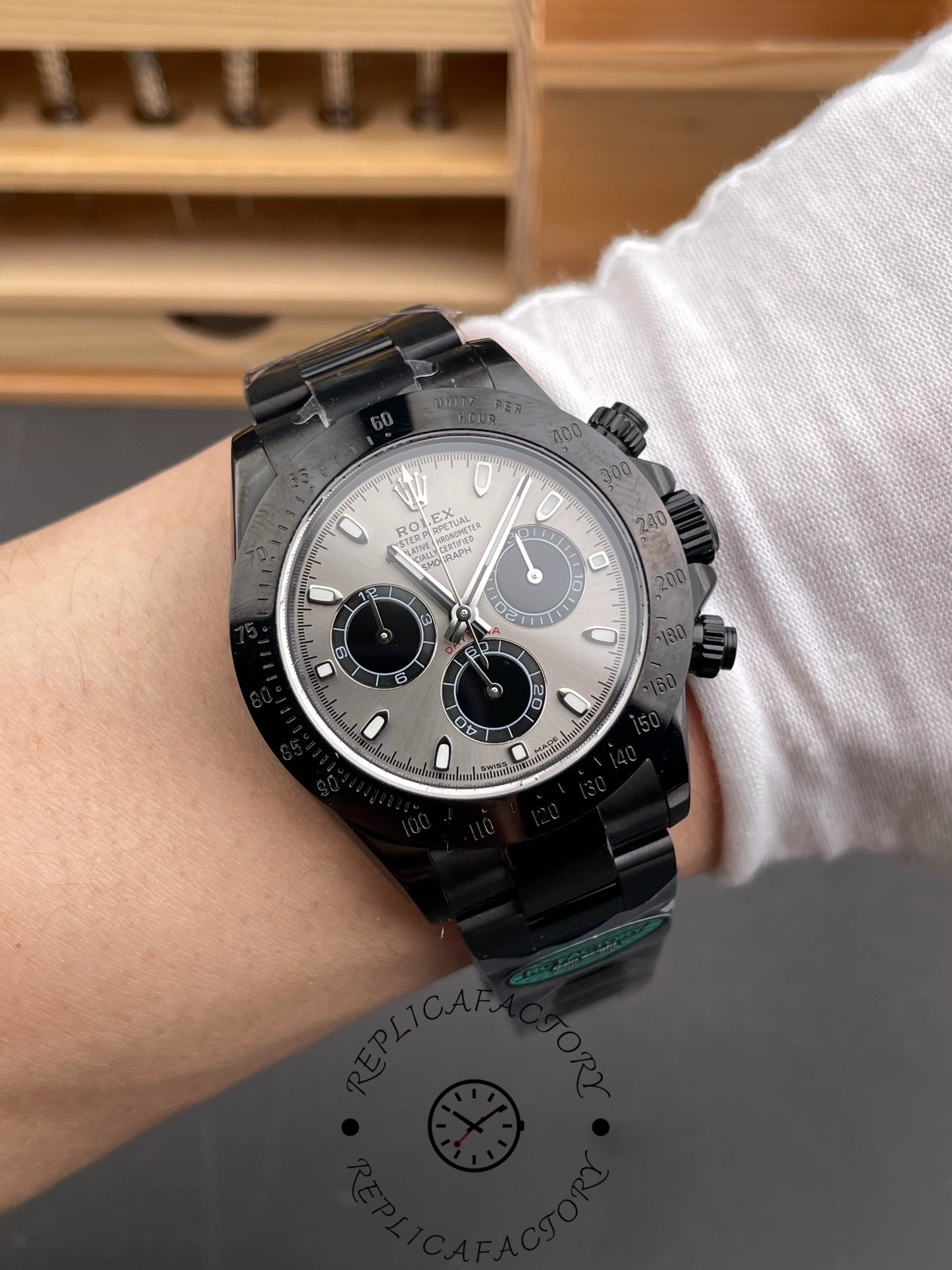 Rolex Cosmograph Daytona PVD Black Boc Coating Oyster 40mm