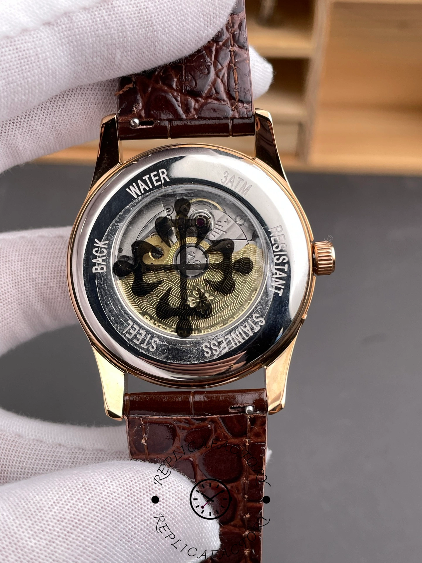Replica Patek Philippe 5496R-001 Complications Rose Gold Watch