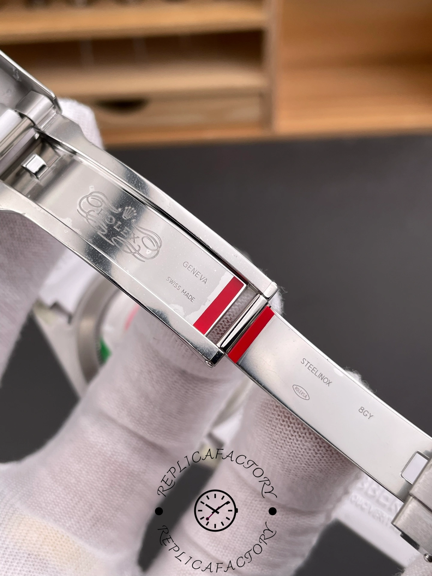 Rolex Explorer II 42mm Deployant Rubber Strap