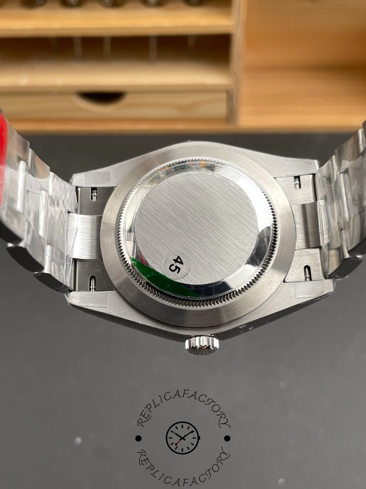 Rolex Oyster Perpetual 41 Silver Dial Steel M124300 0001 Men's Watch