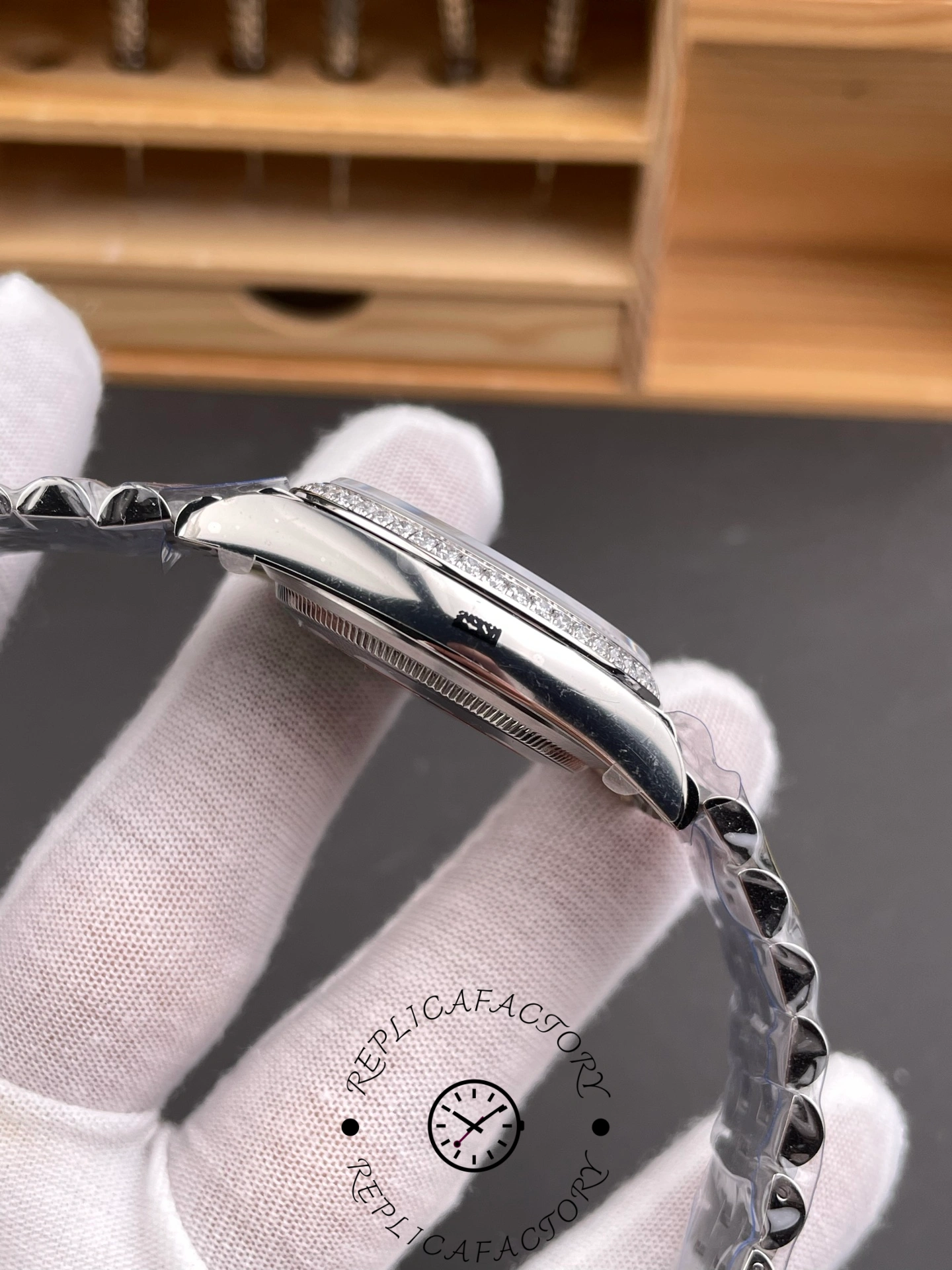 Rolex Datejust 36 White Gold & Diamonds m126284rbr 0055