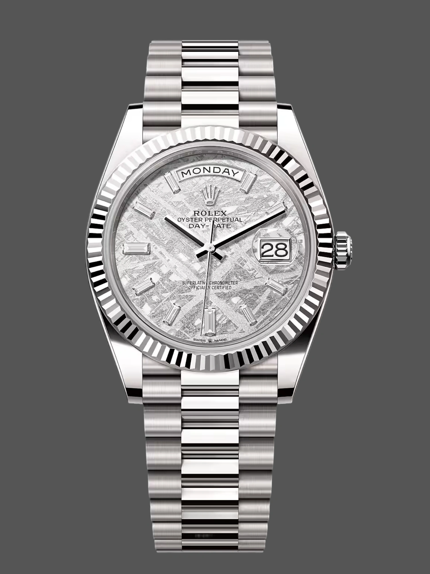 Rolex Day-Date 40 Meteorite Diamond Dial M228239-0055