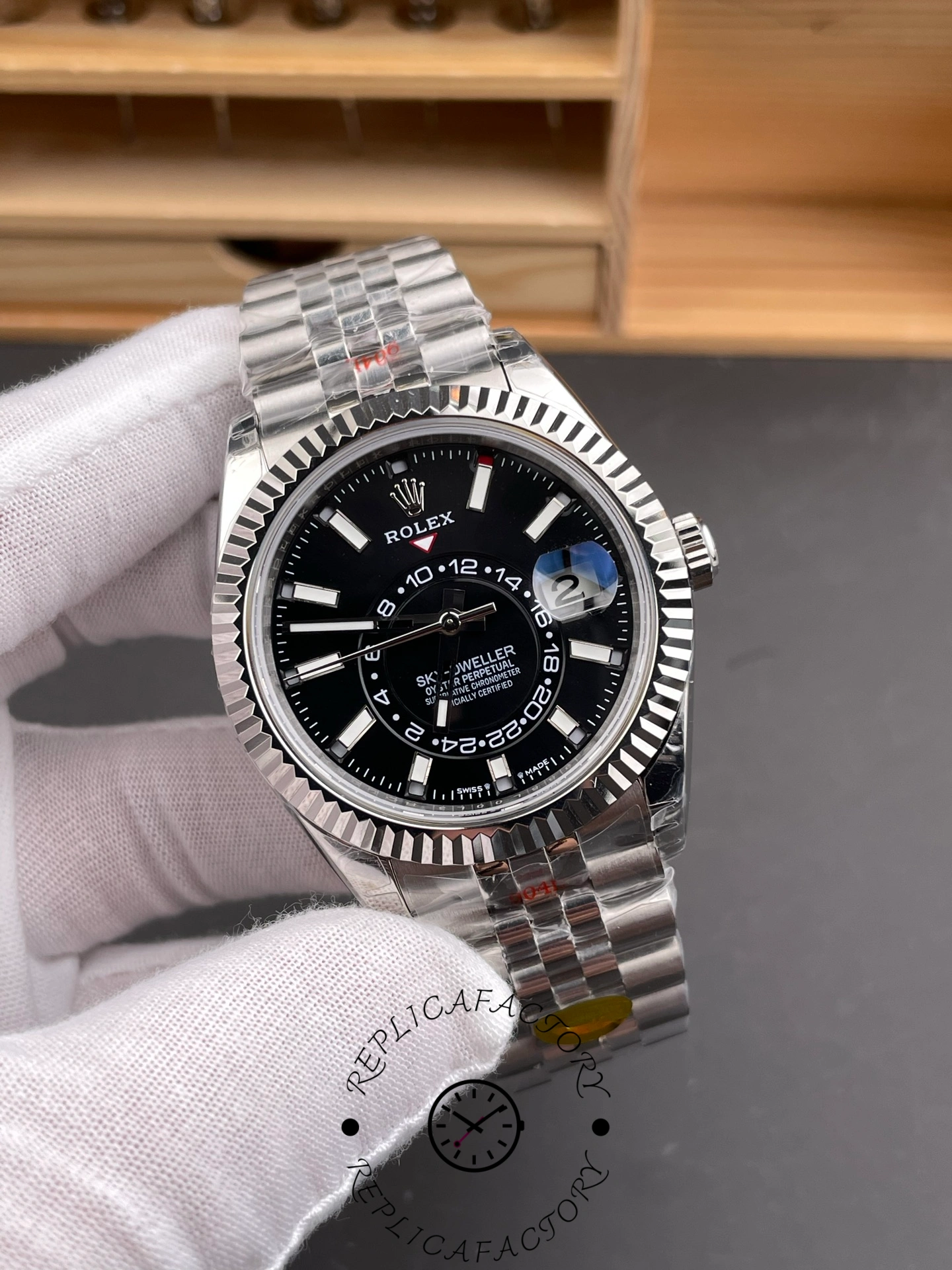 Rolex Sky Dweller Black Dial Jubilee m336934 0008 Automatic 42MM