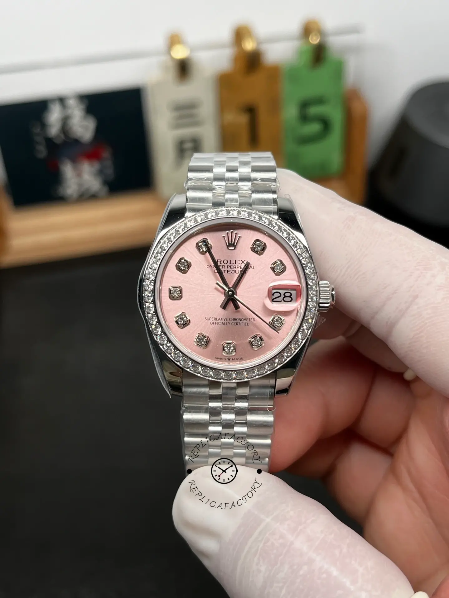 Rolex Datejust 31 m278384rbr 0036 Lady Watch