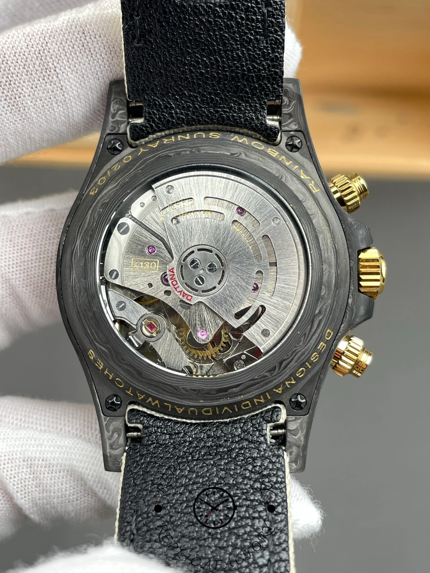Rolex Daytona 4130 DIW Black Dial Carbon Fiber 40mm