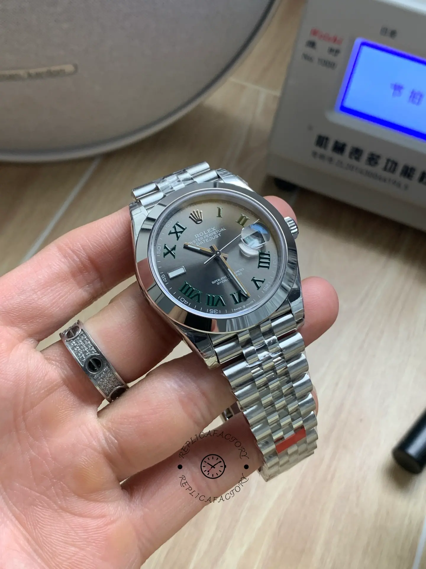 Rolex Datejust 41mm Stainless Steel m126300 0014 Slate Roman Jubilee