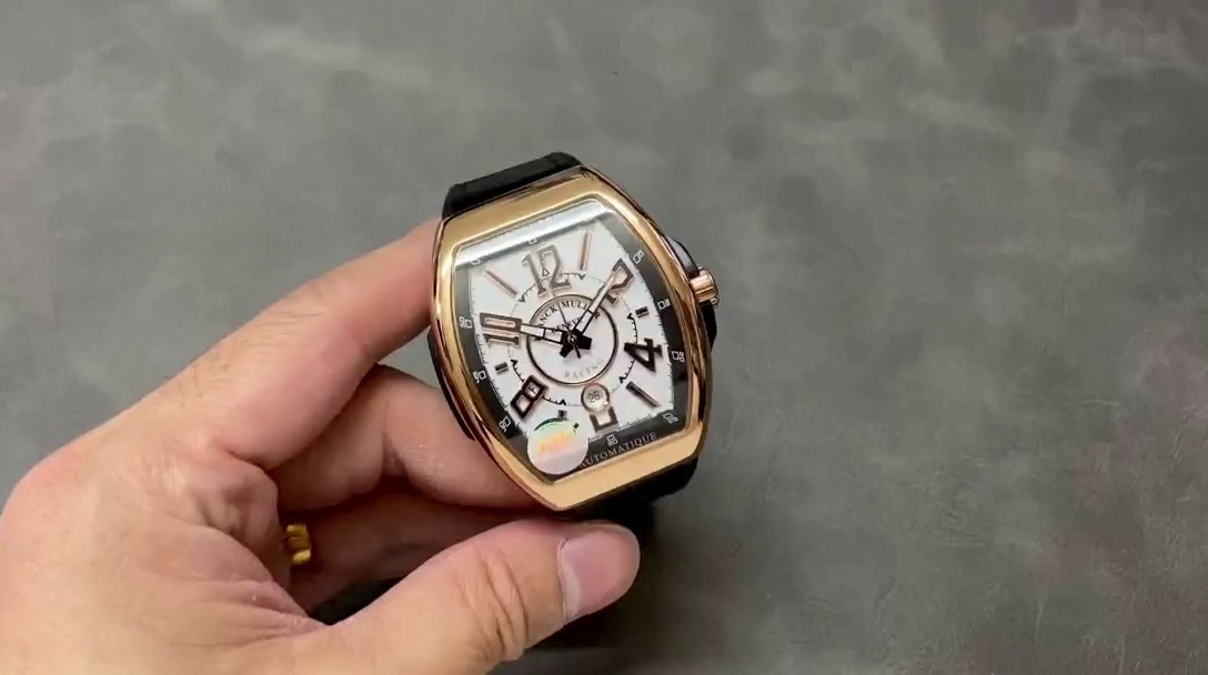 Franck Muller Vanguard Racing Automatic 45SCRCINGWHTGLD - WatchesReplica.is