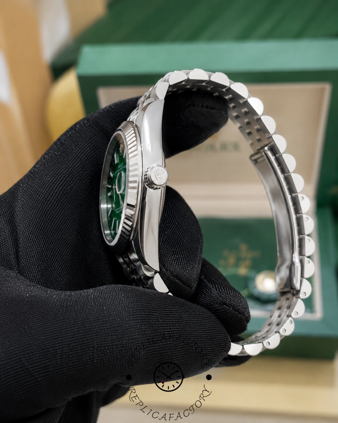 Rolex Datejust 126334 41mm Green Gradient Dial 1:1 Clone 2026