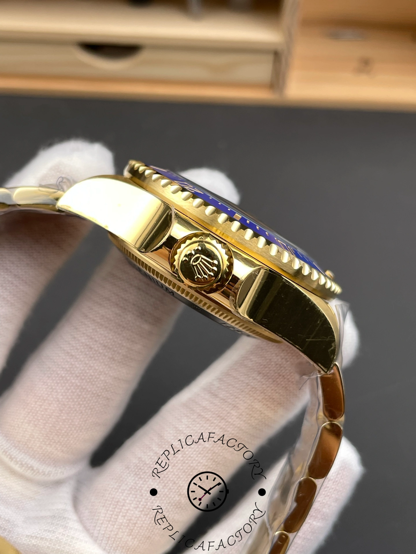 Rolex New 2024 Release Deepsea Gold Blue Dial 136668LB
