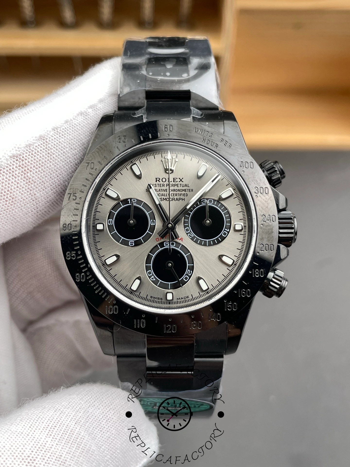 Rolex Cosmograph Daytona PVD Black Boc Coating Oyster 40mm