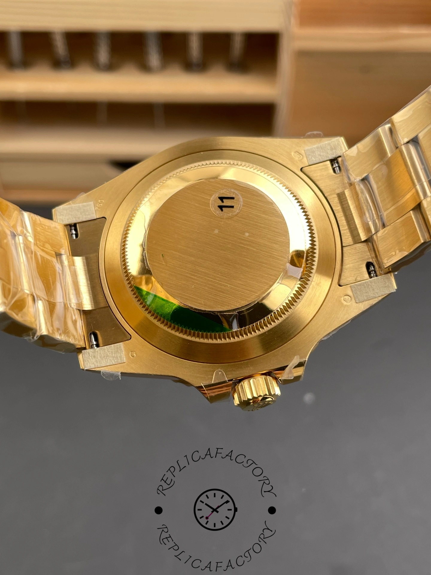 Rolex Submariner 126618LN Yellow Gold Black Dial 41mm Mens Replica Watch