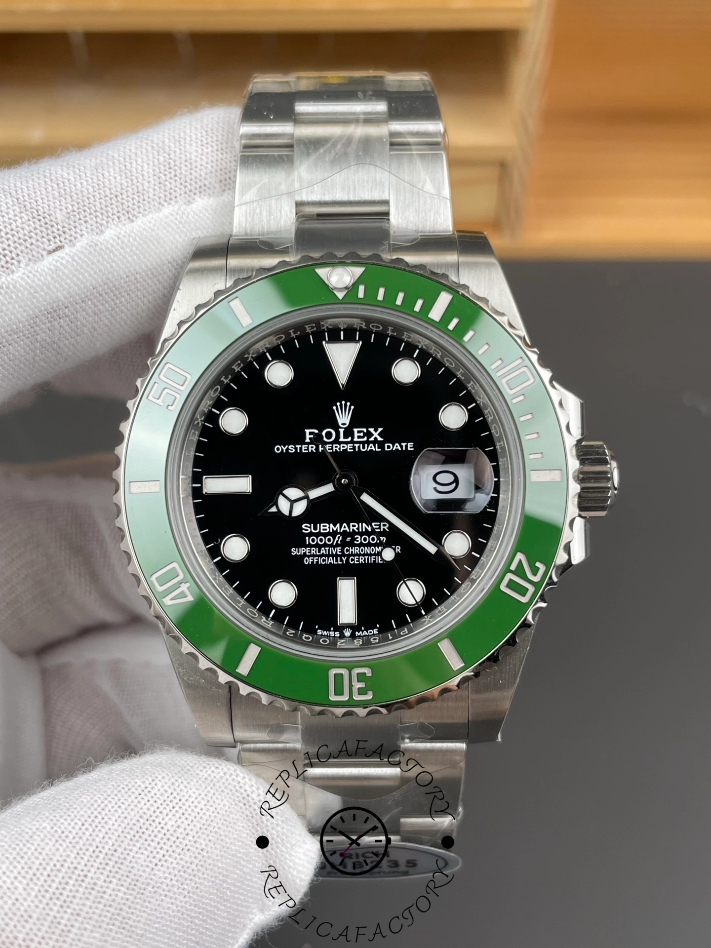 Rolex Submariner 126610LV Green Bezel Black Dial 41mm Mens Watch