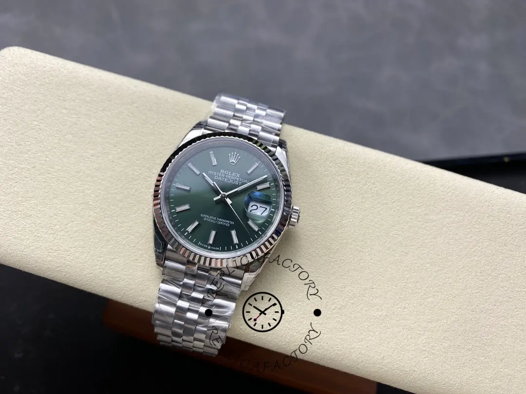 Rolex Datejust 126234 Stainless Steel Mint Green Dial 36MM Unisex Replica Watch