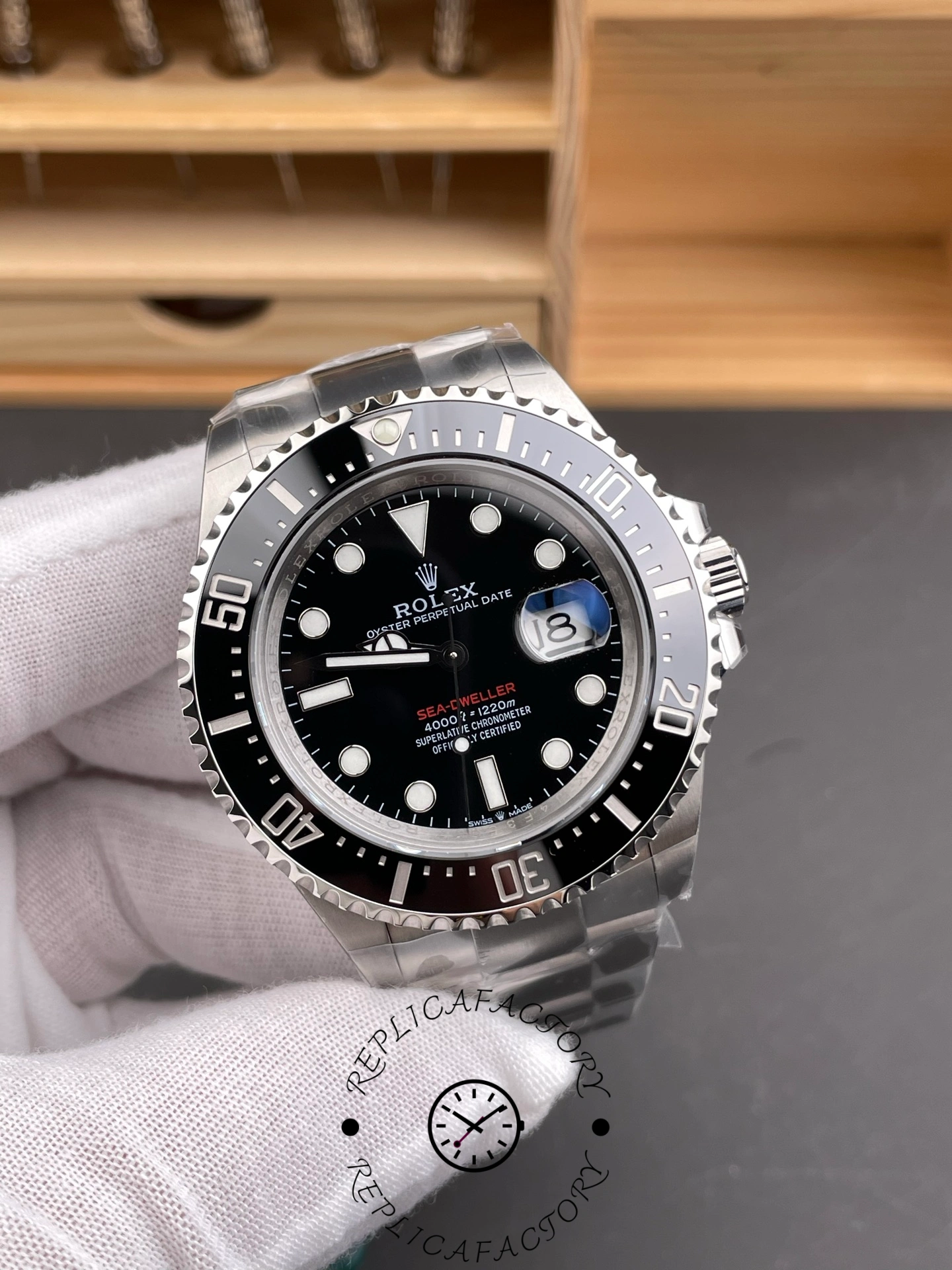 Rolex Sea-Dweller 126600 0002 43mm Replica Black Dial Watch
