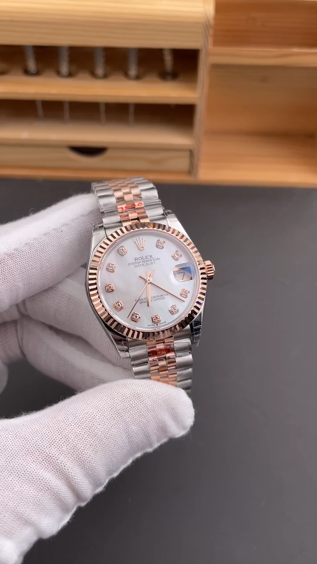 Rolex Datejust 31 Diamonds Jubilee Bracelet 278271 0026 Women's Watch