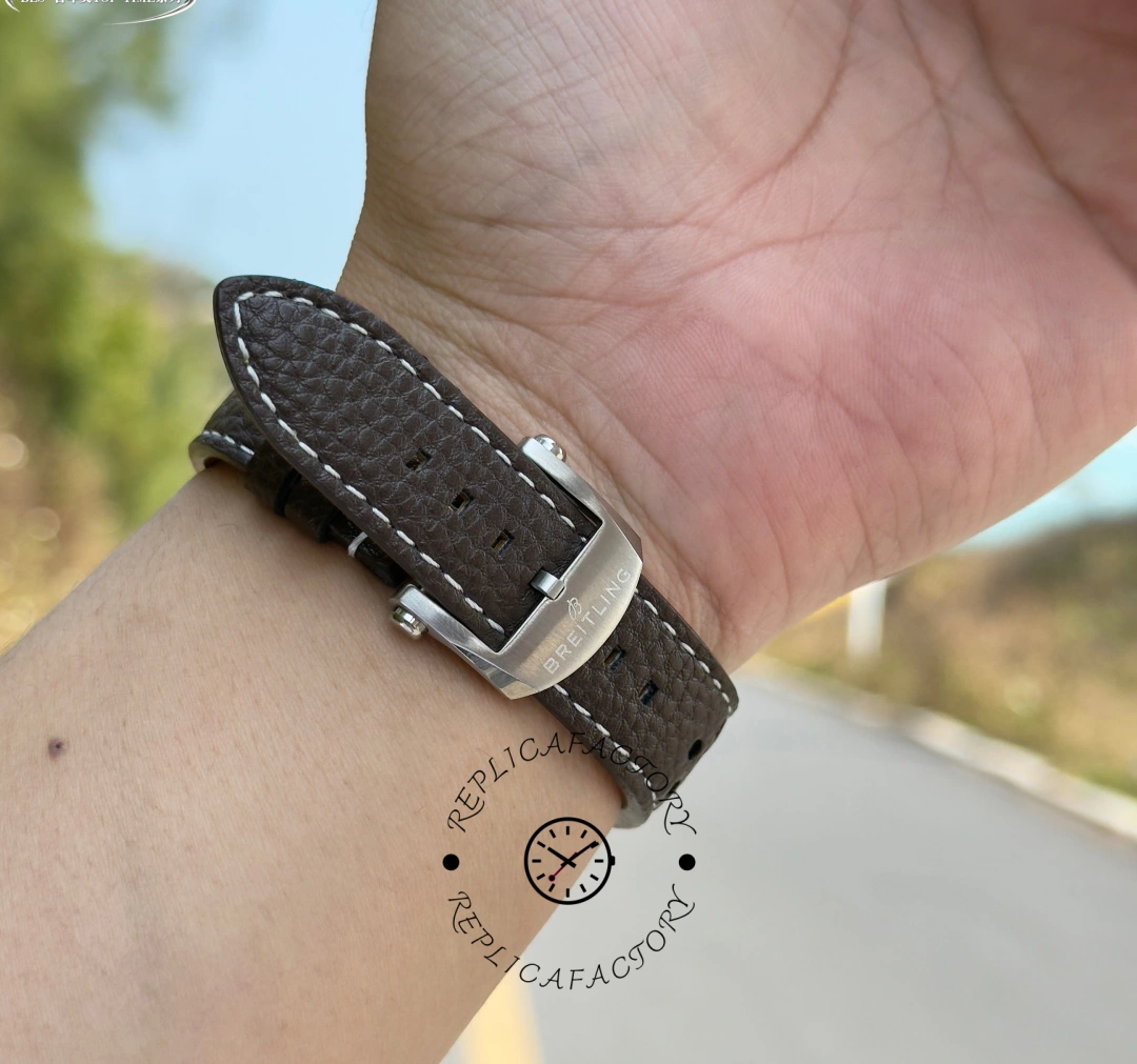 Breitling Top Time B01 AB01766A1A1X1 Ford Thunderbird 41 Brown Leather Strap Replica