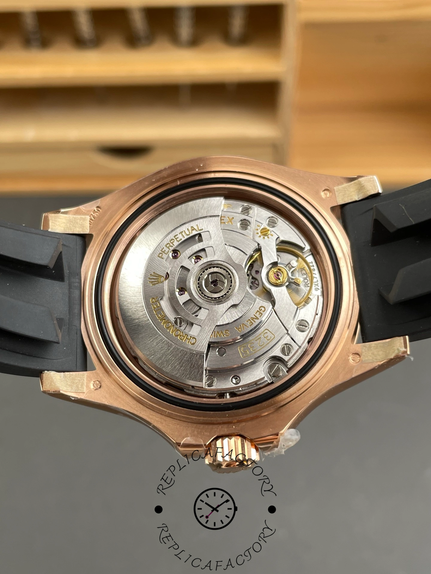 Rolex Yacht-Master 126655 40mm Automatic Black Dial 18kt Everose Gold Watch