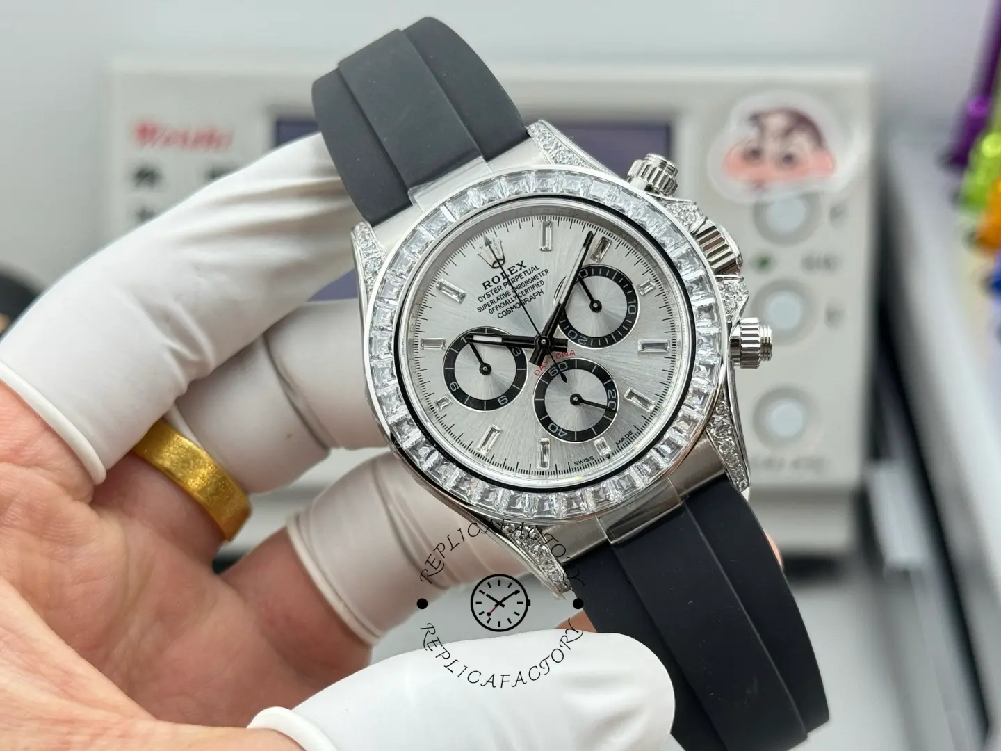 Rolex Cosmograph Daytona White Gold 126539TBR-0002 Oysterflex 40MM