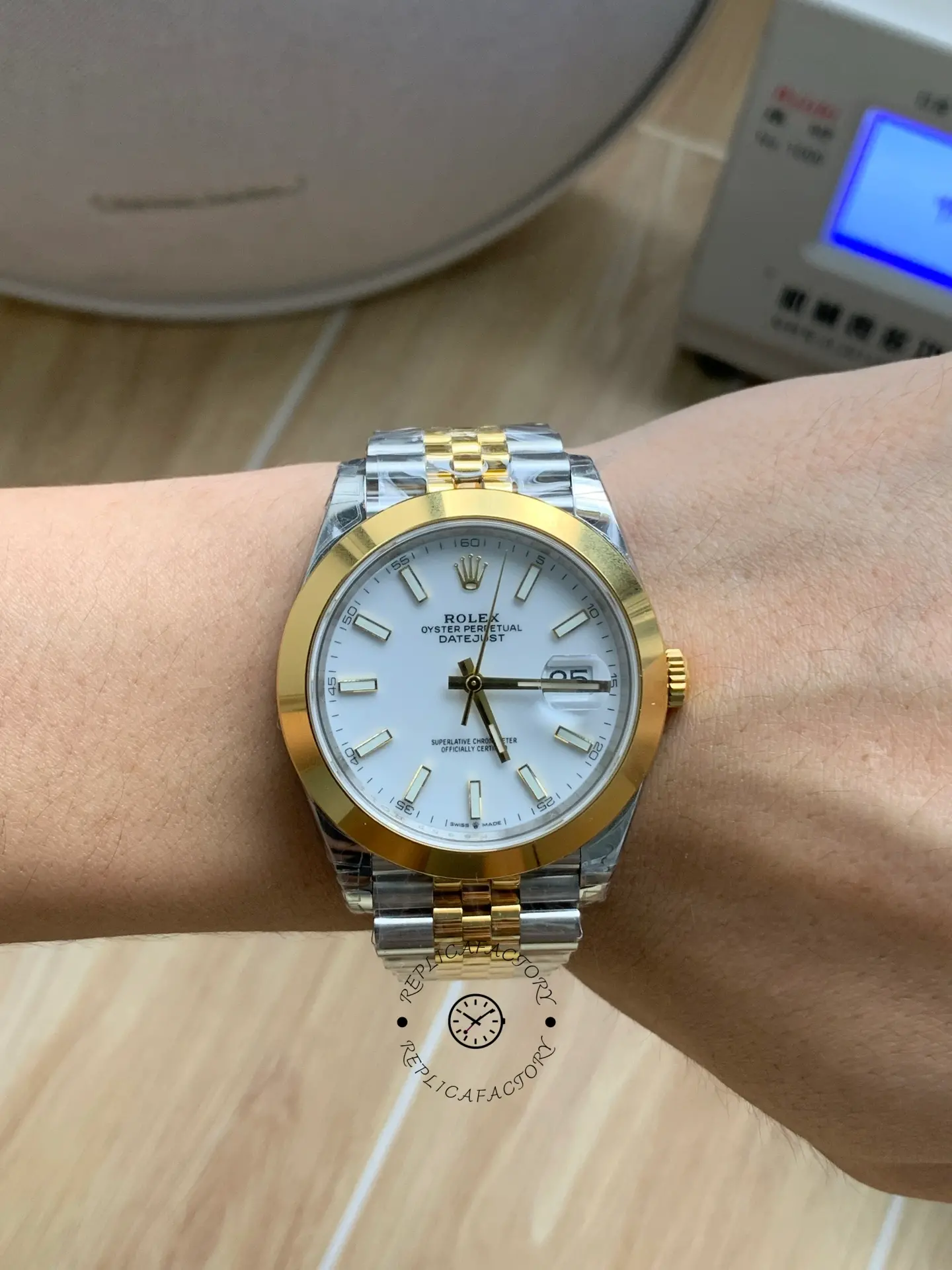Rolex Datejust 41 Stainless Steel and Yellow Gold M126303 0016 Men's Watch