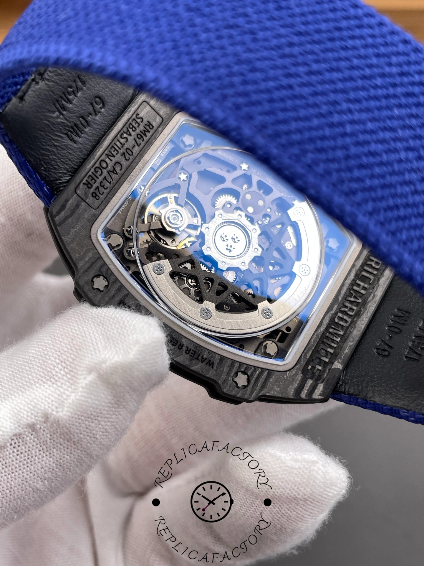 Richard Mille RM 67-02 Automatic Sebastian Ogier Black Blue