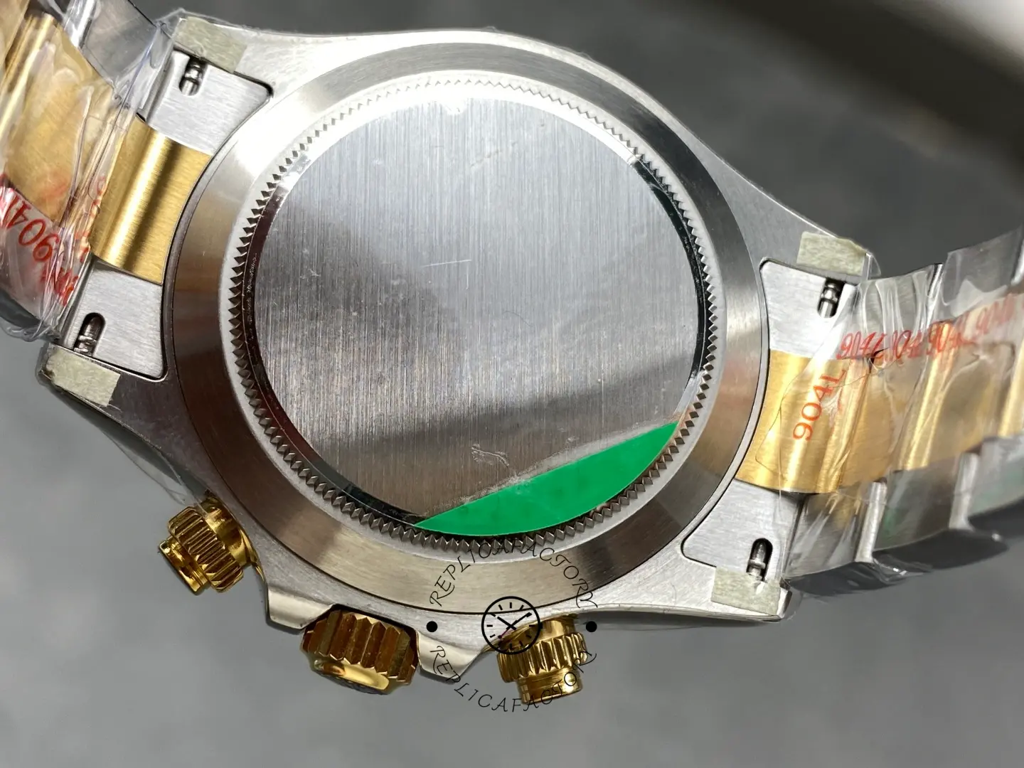 Rolex Daytona 116523 Steel Yellow Gold Blue Racing Dial 40mm Mens Replica Watch