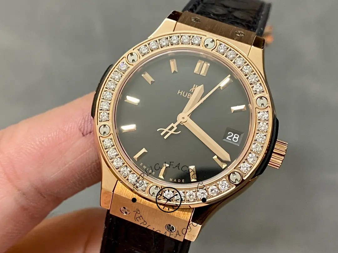 Hublot Classic Fusion 581.OX.1480.RX.1704 33mm Ladies Replica Watch
