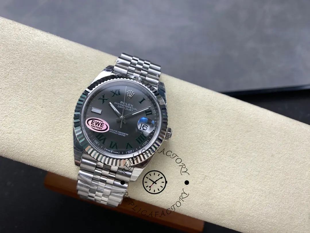 Rolex Datejust 126334 0022 41mm Slate Grey Roman Dial Men's Watch