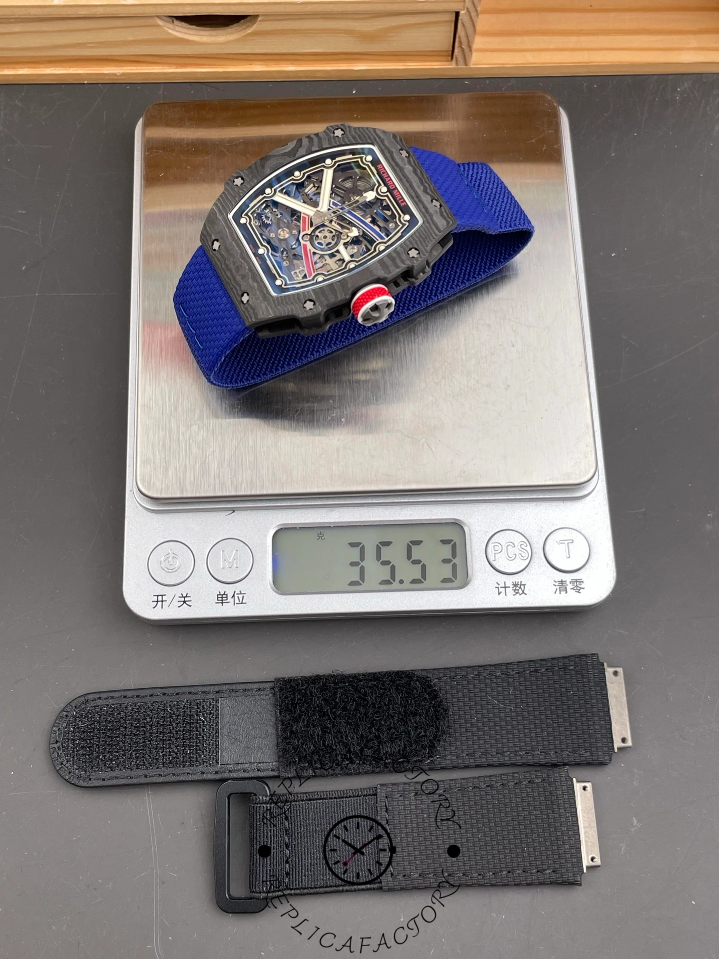 Richard Mille RM 67-02 Automatic Sebastian Ogier Black Blue