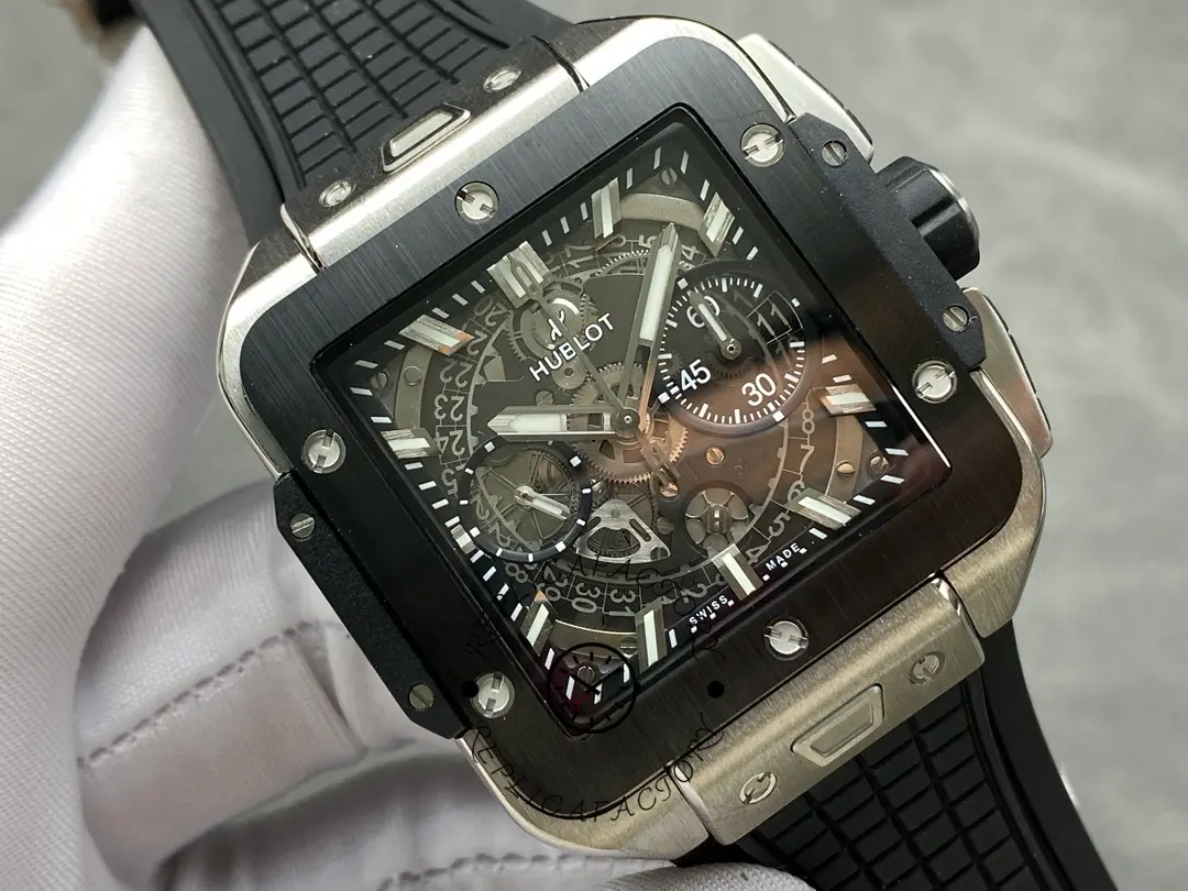 Hublot Square Bang Unico Titanium Ceramic 821.NM.0170.RX 42MM Replica