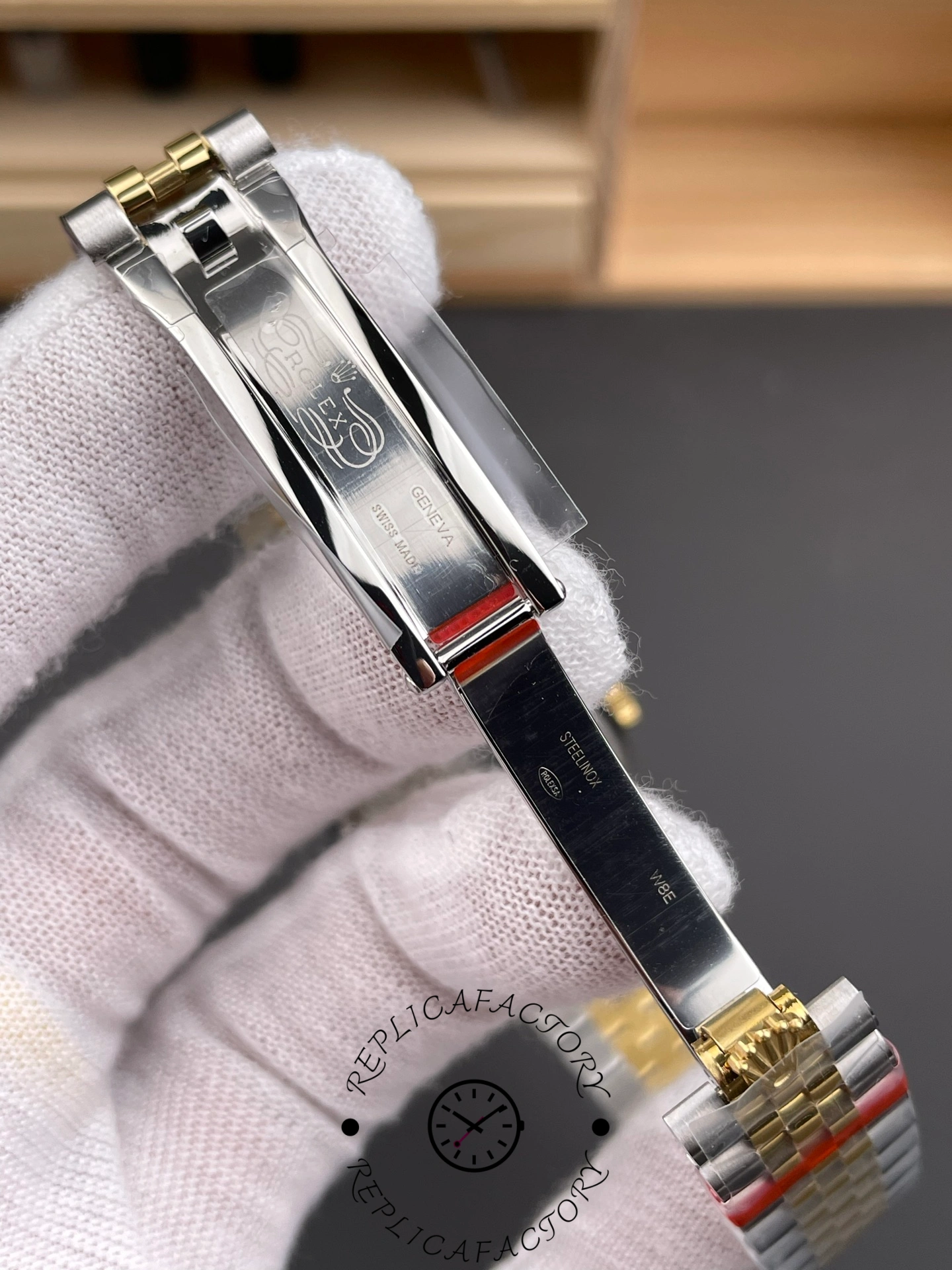 Rolex Datejust 31mm Stainless Steel and Yellow Gold 278383RBR 0026 Champagne Diamond Jubilee