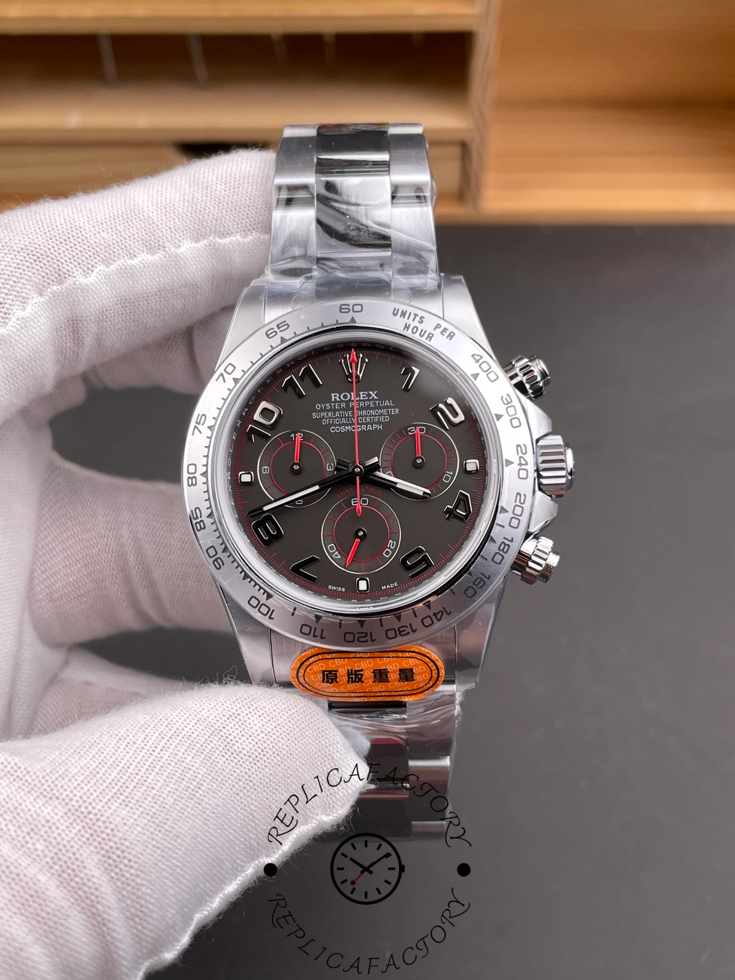 Rolex Cosmograph Daytona 116509 Black Arabic Racing Dial