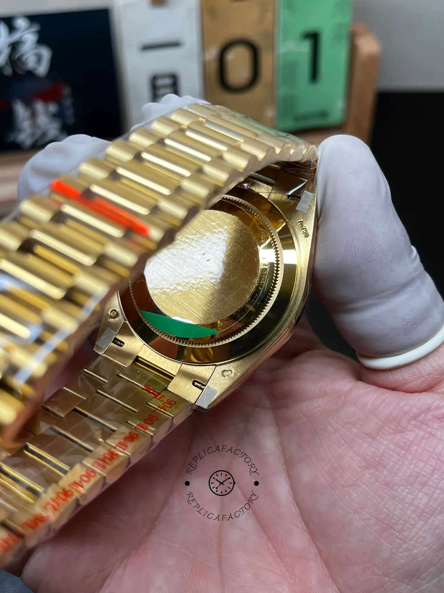 Rolex Day Date 40 Yellow Gold Champagne Dial m228238 0005