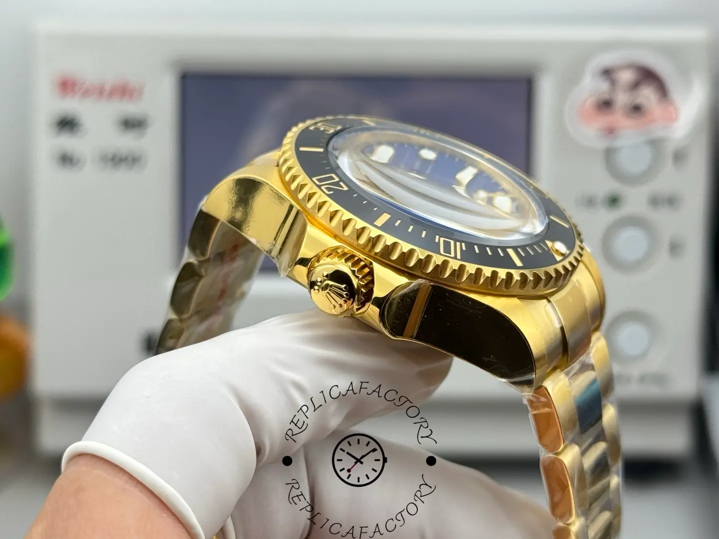 Rolex Deepsea 136668 18k Black Ceramic Bezel 43MM 1:1 Clone