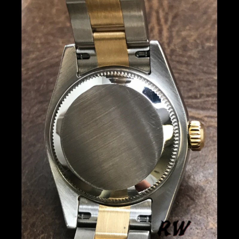 Rolex Datejust 179163 Silver Diamond Dial Domed Dezel 26MM Lady Replica Watch