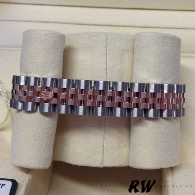 Rolex Datejust 179171 Pink Roman Numeral Dial Fluted Bezel 26MM Lady Replica Watch